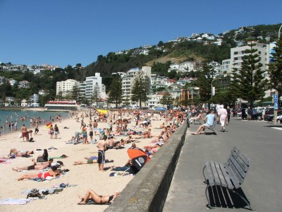 Oriental Bay, Wellington, North Island