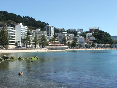 Oriental Bay, Wellington, North Island