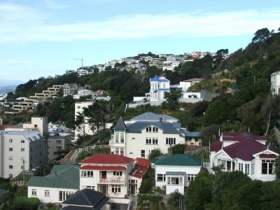 Oriental Bay, Wellington, North Island