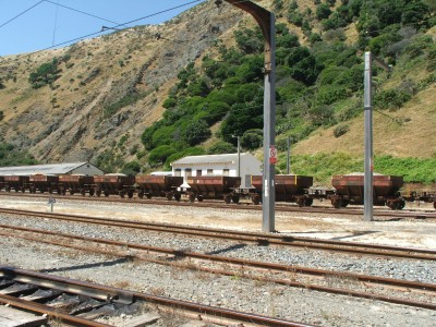 Paekakariki Railway sidings, Wellington, North Island
