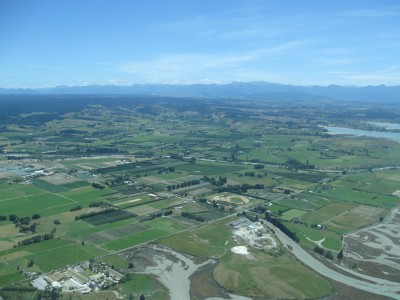 Farmland south of Nelson, South Island