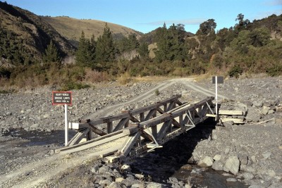 Bridge, Kaikoura, South Island