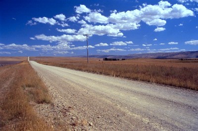 Farmland near Alexandra, Otago, South Island