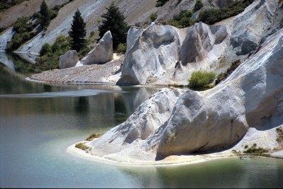 Blue Lake St Bathans, Otago, South Island