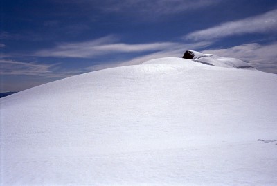 Snowy mountain peak, South Island