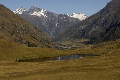 Small lake near Wanaka, Otago, South Island