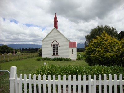 Burnside Church, Wairarapa, North Island