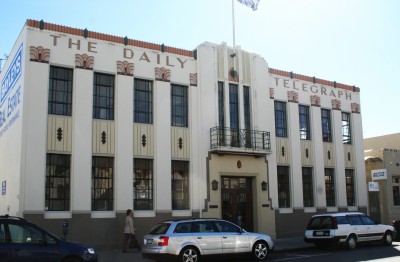 Art Deco Building, Napier, North Island