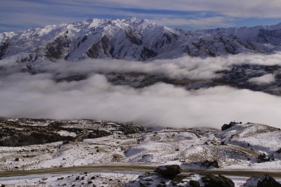 View from Pisa range, Otago, South Island