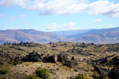 Landscape near Alexandra, Otago, South Island