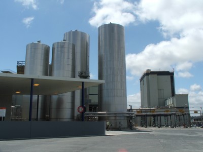 Dairy Plant in Hamilton, Waikato, North Island