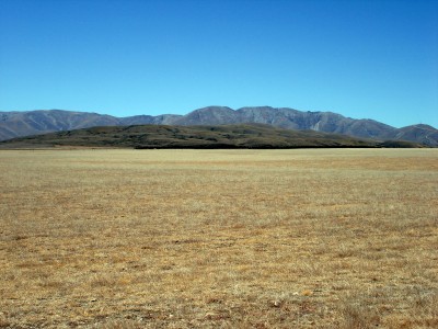 Plains near Wedderburn, Otago, South Island