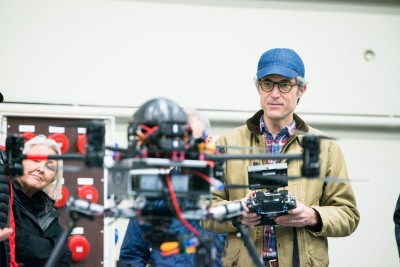 2nd Unit DP – Patrick Loungway tests a New Zealand drone at Callaghan Innovation